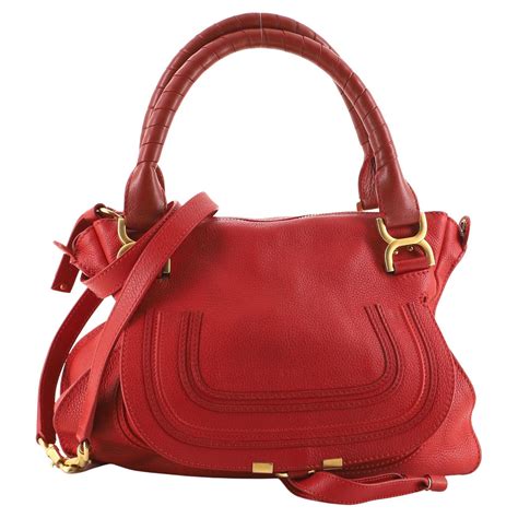 chloe marcie medium orange red|chloe marcie medium sale.